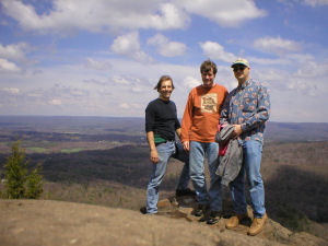 Jeff, Dave & Paul- Pomeroy Mt. 4-24-05